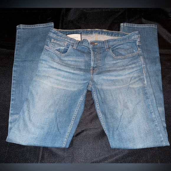 Gucci Blue Jeans - Picture 1 of 17